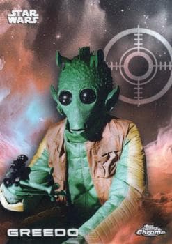 Greedo #54 — 2025 Topps Chrome Star Wars