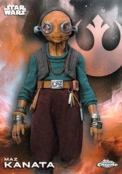 Maz Kanata #90 — 2025 Topps Chrome Star Wars