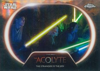 The Stranger Vs The Jedi #AC-11 — 2025 Topps Chrome Star Wars