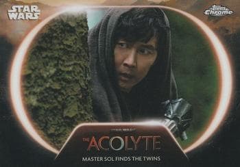 Master Sol Finds The Twins #AC-17 — 2025 Topps Chrome Star Wars
