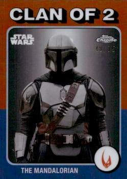 The Mandalorian #’ed/75 #TB-48 — 2025 Topps Chrome Star Wars
