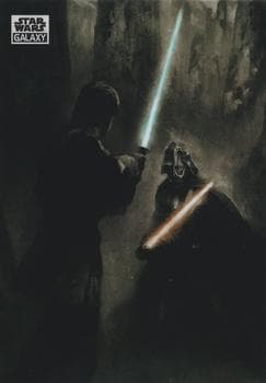 The Confrontation #21 — 2025 Topps Star Wars Galaxy Chrome