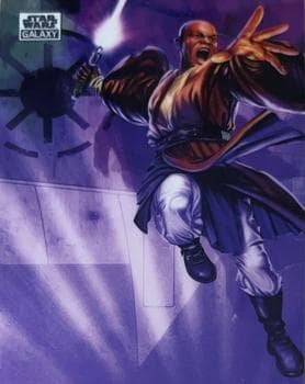 Mace Windu #31 — 2025 Topps Star Wars Galaxy Chrome