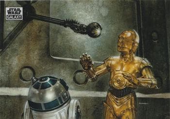 I Don't Think They're Going To Let Us In #47 — 2025 Topps Star Wars Galaxy Chrome