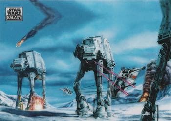 Hoth Battle #72 — 2025 Topps Star Wars Galaxy Chrome