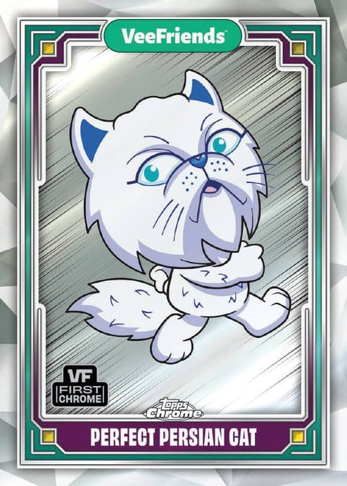 Perfect Persian Cat #13 — 2025 Topps Chrome VeeFriends