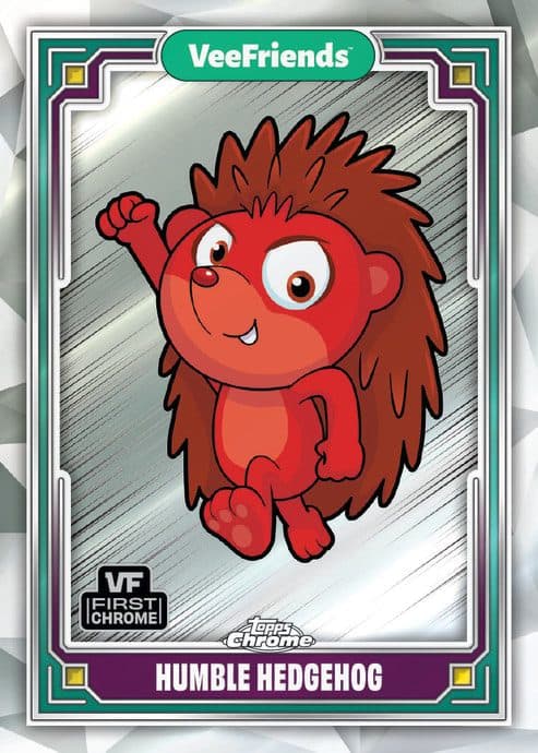 Humble Hedgehog #17 — 2025 Topps Chrome VeeFriends