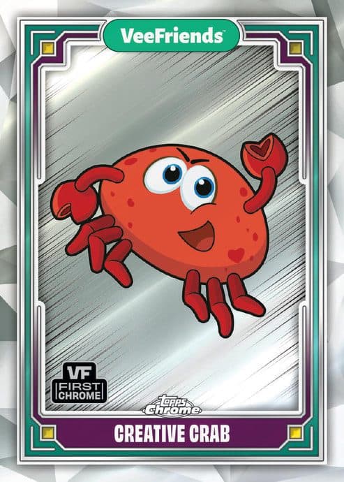 Creative Crab #18 — 2025 Topps Chrome VeeFriends