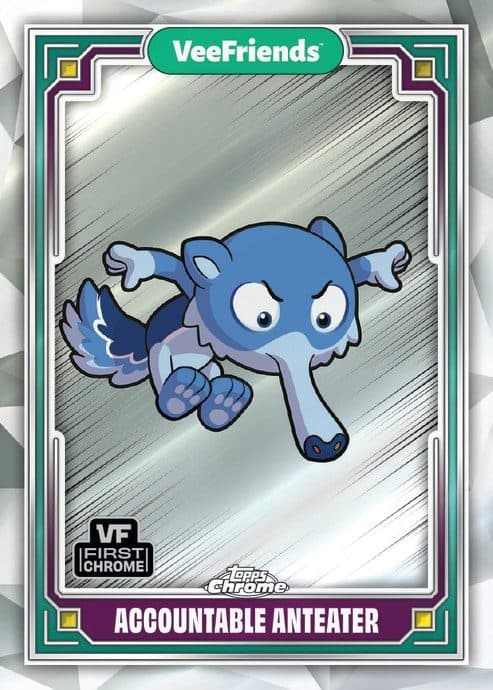 Accountable Anteater #19 — 2025 Topps Chrome VeeFriends