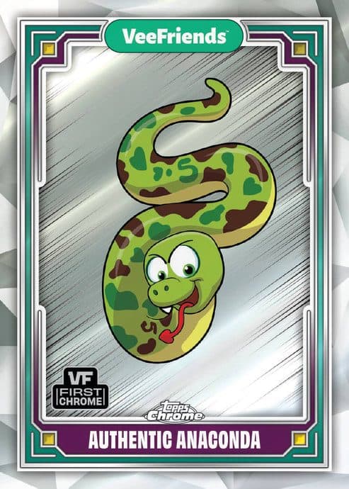 Authentic Anaconda #20 — 2025 Topps Chrome VeeFriends