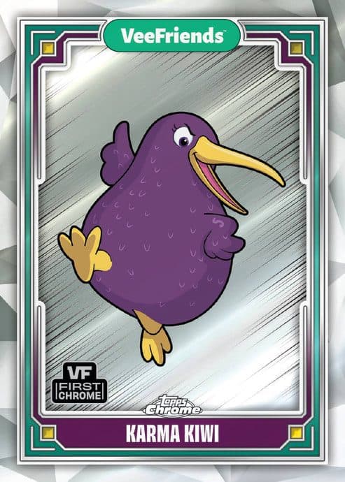 Karma Kiwi #21 — 2025 Topps Chrome VeeFriends