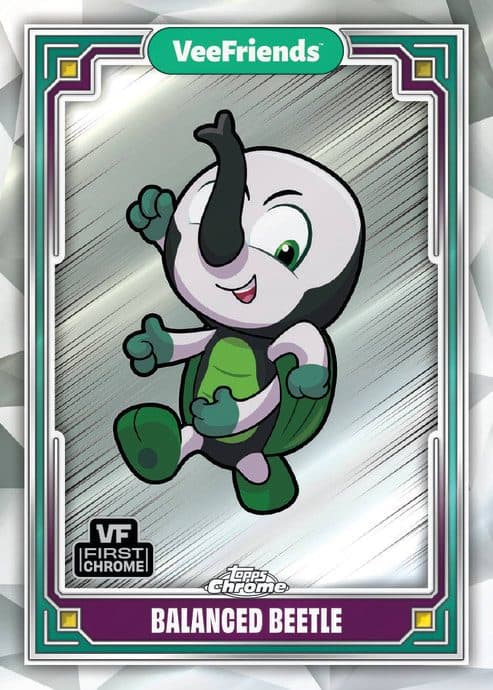 Balanced Beetle #23 — 2025 Topps Chrome VeeFriends
