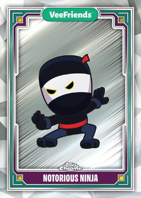 Notorious Ninja #24 — 2025 Topps Chrome VeeFriends