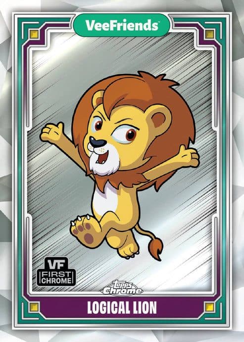 Logical Lion #27 — 2025 Topps Chrome VeeFriends