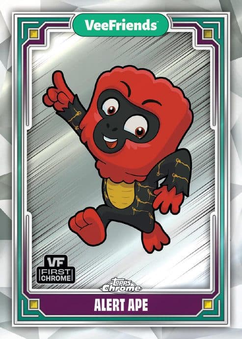Alert Ape #28 — 2025 Topps Chrome VeeFriends