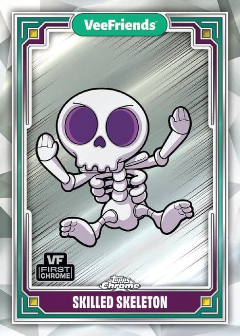 Skilled Skeleton #29 — 2025 Topps Chrome VeeFriends