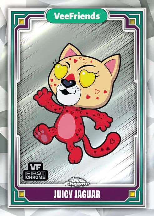 Juicy Jaguar #42 — 2025 Topps Chrome VeeFriends