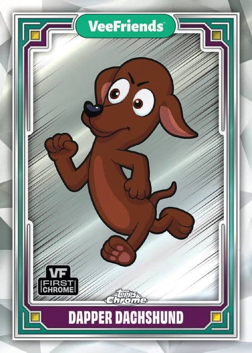 Dapper Dachshund #48 — 2025 Topps Chrome VeeFriends