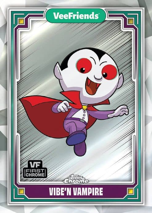 Vibe’n Vampire #49 — 2025 Topps Chrome VeeFriends