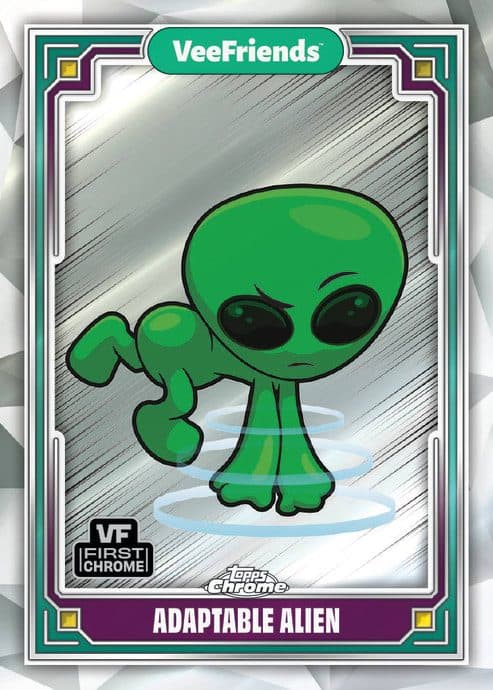 Adaptable Alien #6 — 2025 Topps Chrome VeeFriends
