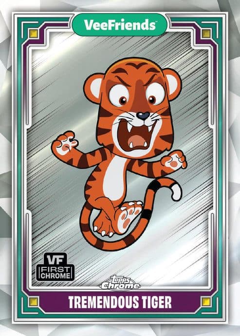 Tremendous Tiger #60 — 2025 Topps Chrome VeeFriends