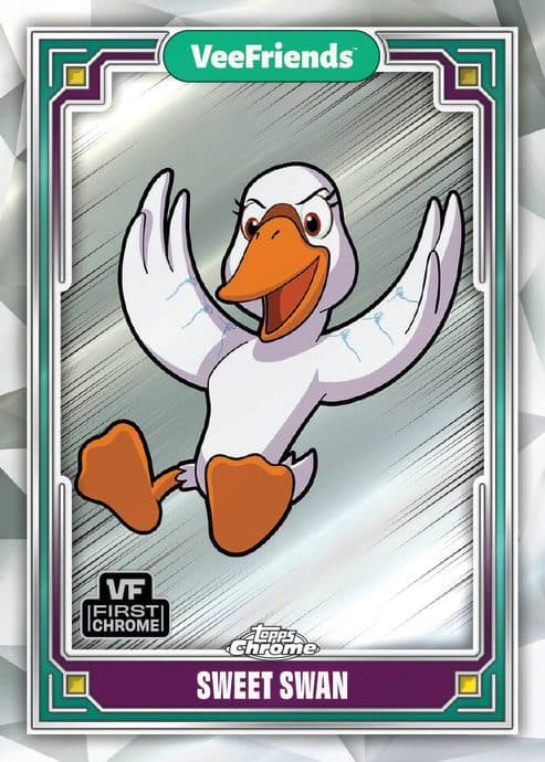 Sweet Swan #64 — 2025 Topps Chrome VeeFriends
