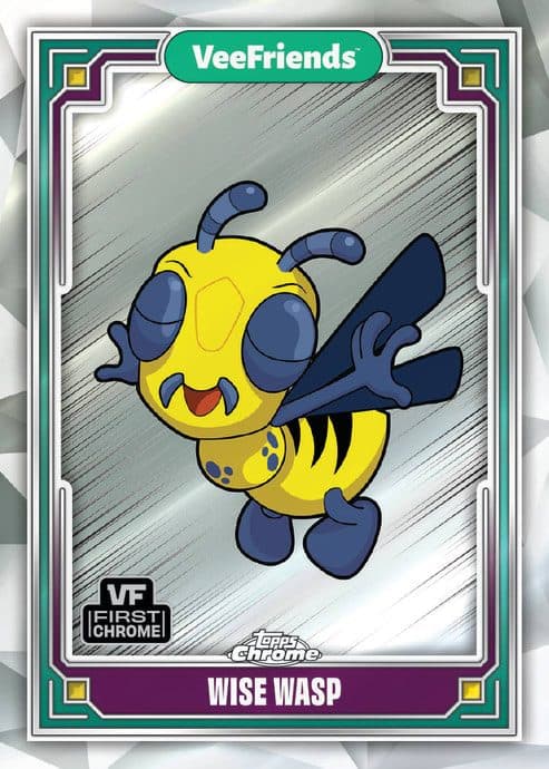 Wise Wasp #72 — 2025 Topps Chrome VeeFriends