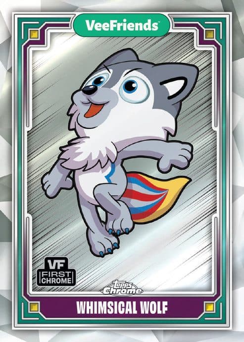 Whimsical Wolf #74 — 2025 Topps Chrome VeeFriends