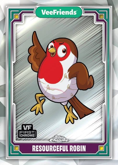 Resourceful Robin #75 — 2025 Topps Chrome VeeFriends