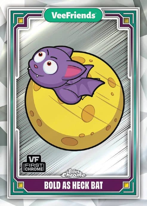Bold as Heck Bat #77 — 2025 Topps Chrome VeeFriends