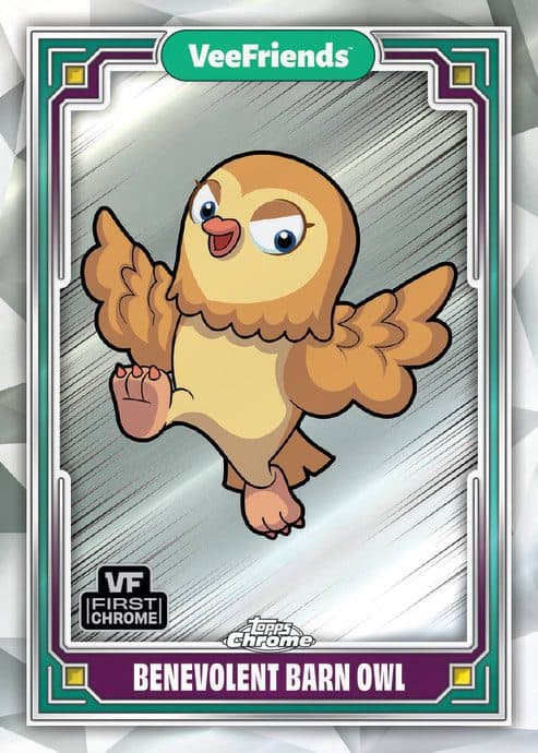 Benevolent Barn Owl #78 — 2025 Topps Chrome VeeFriends