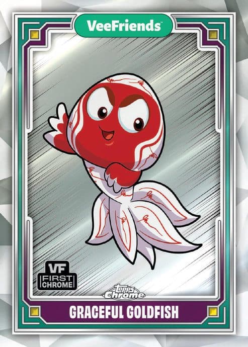 Graceful Goldfish #81 — 2025 Topps Chrome VeeFriends