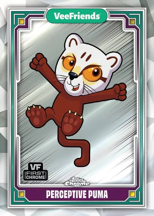 Perceptive Puma #82 — 2025 Topps Chrome VeeFriends