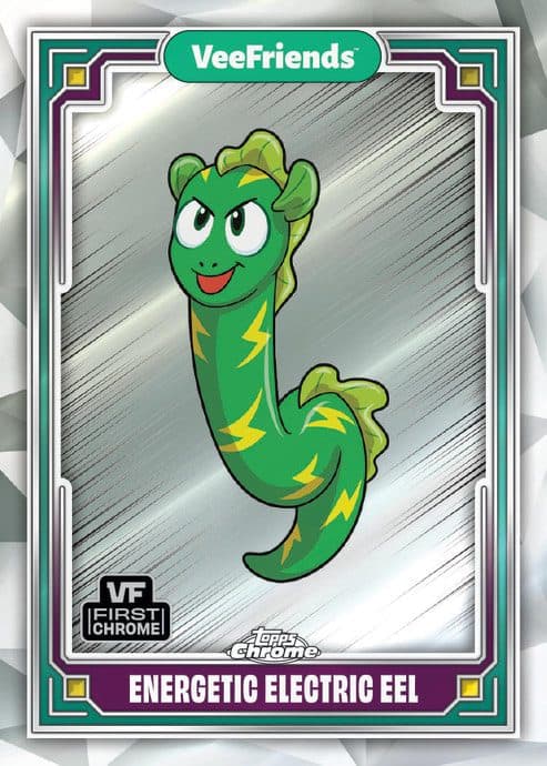 Energetic Electric Eel #84 — 2025 Topps Chrome VeeFriends