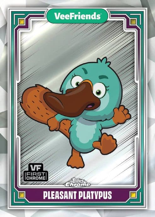 Pleasant Platypus #87 — 2025 Topps Chrome VeeFriends