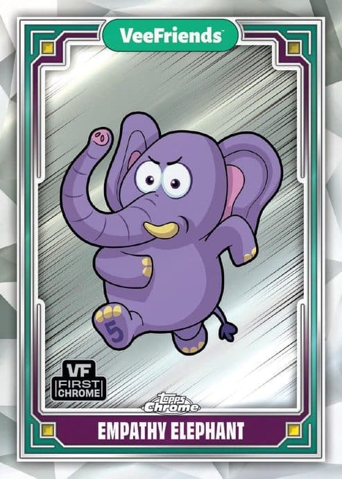 Empathy Elephant #9 — 2025 Topps Chrome VeeFriends
