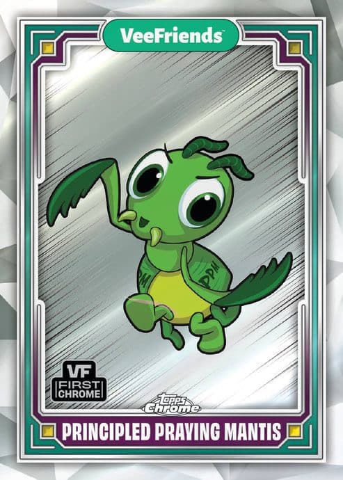 Principled Praying Mantis #90 — 2025 Topps Chrome VeeFriends
