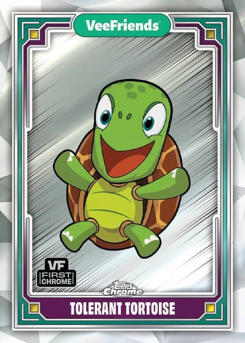 Tolerant Tortoise #93 — 2025 Topps Chrome VeeFriends