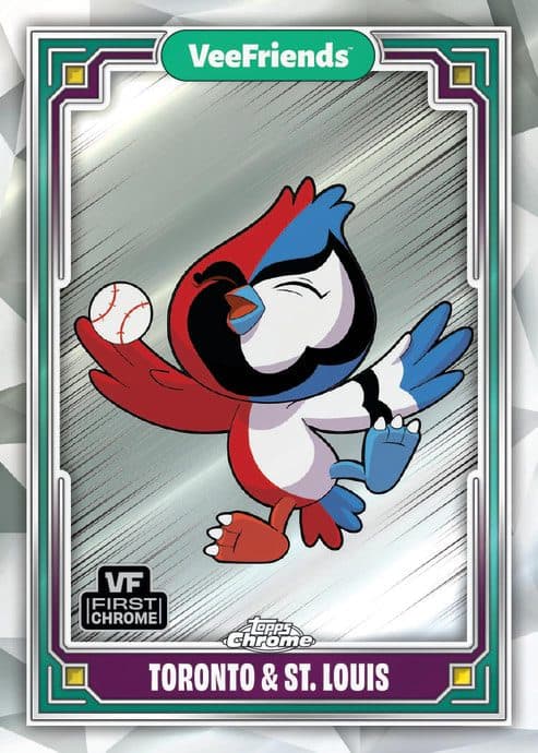 Toronto & St. Louis #94 — 2025 Topps Chrome VeeFriends