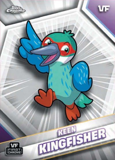 Keen Kingfisher #107 — 2026 Topps Chrome VeeFriends