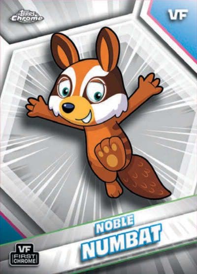 Noble Numbat #126 — 2026 Topps Chrome VeeFriends