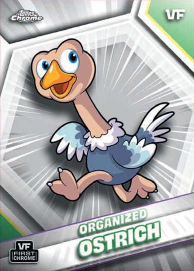 Organized Ostrich #130 — 2026 Topps Chrome VeeFriends