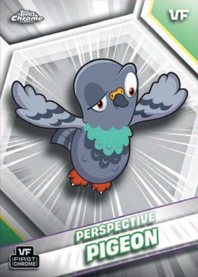 Perspective Pigeon #136 — 2026 Topps Chrome VeeFriends