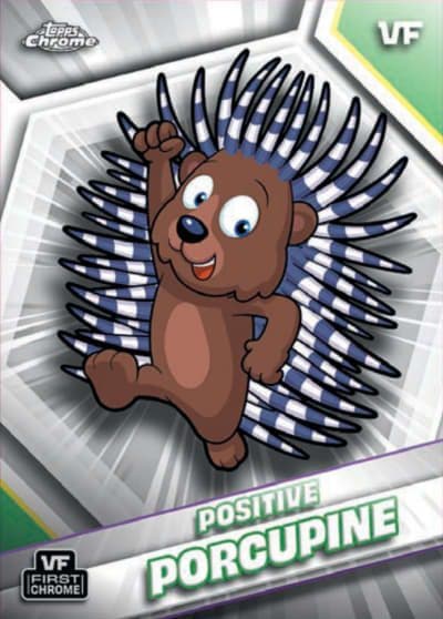 Positive Porcupine #139 — 2026 Topps Chrome VeeFriends