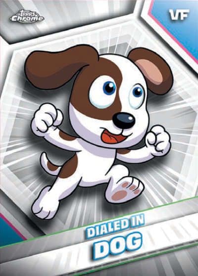 Dialed In Dog #14 — 2026 Topps Chrome VeeFriends
