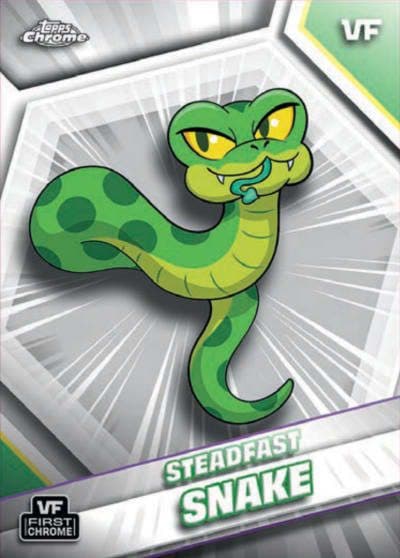 Steadfast Snake #163 — 2026 Topps Chrome VeeFriends