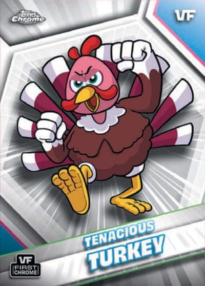 Tenacious Turkey #171 — 2026 Topps Chrome VeeFriends