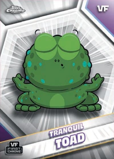 Tranquil Toad #179 — 2026 Topps Chrome VeeFriends