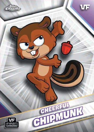 Cheerful Chipmunk #46 — 2026 Topps Chrome VeeFriends