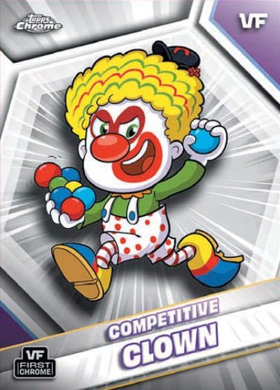 Competitive Clown #52 — 2026 Topps Chrome VeeFriends